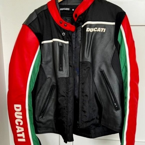 Ducati by Dainese men's urban moto racing jacket - Picture 1 of 4